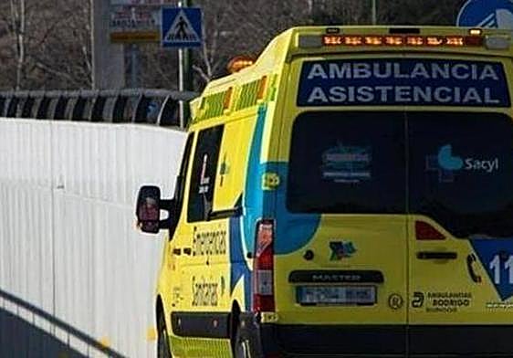 Tres heridos en una salida de vía en Villafruela