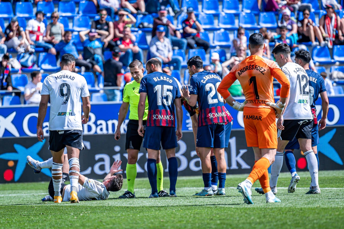 El Burgos cae derrotado ante el Huesca