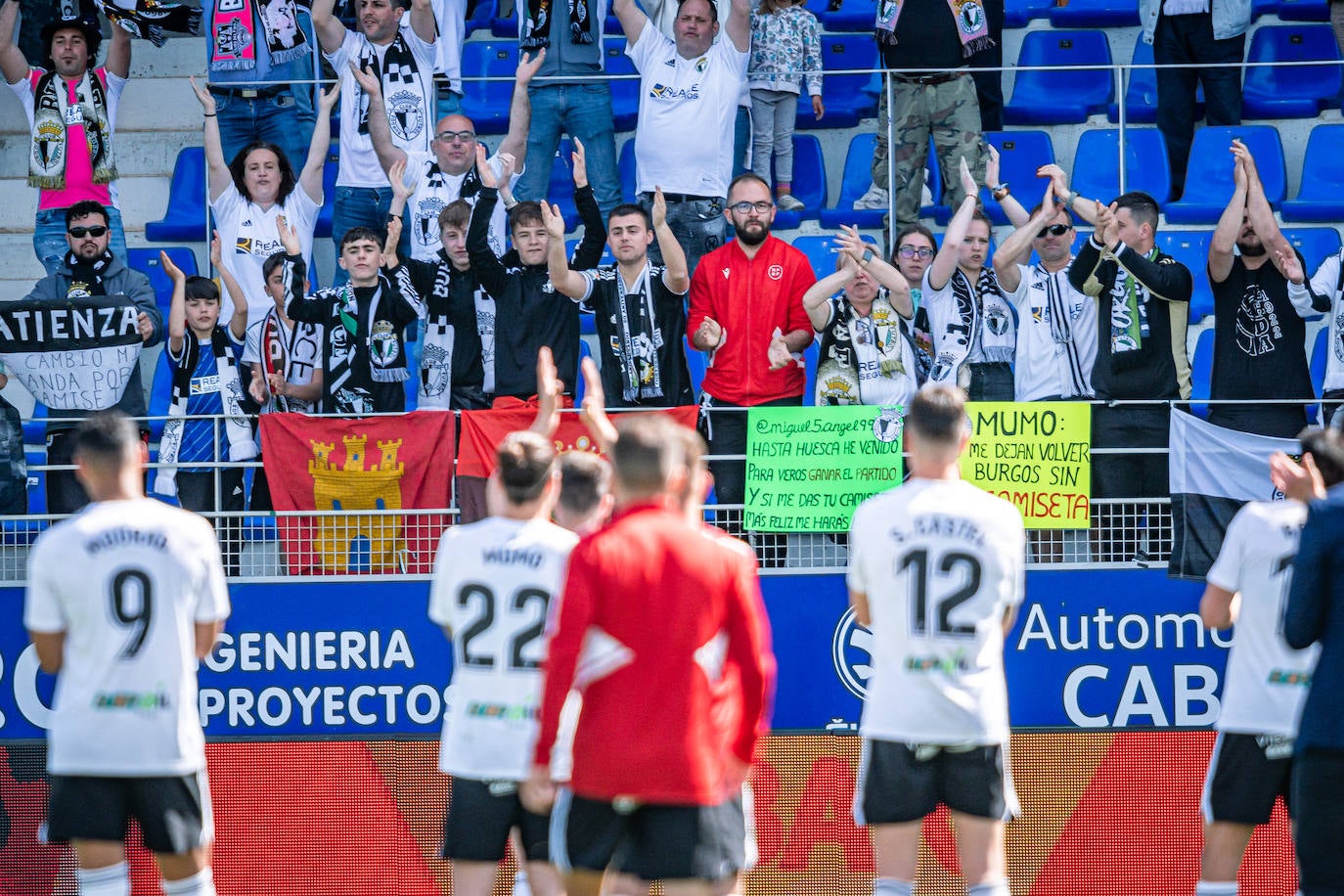 El Burgos cae derrotado ante el Huesca
