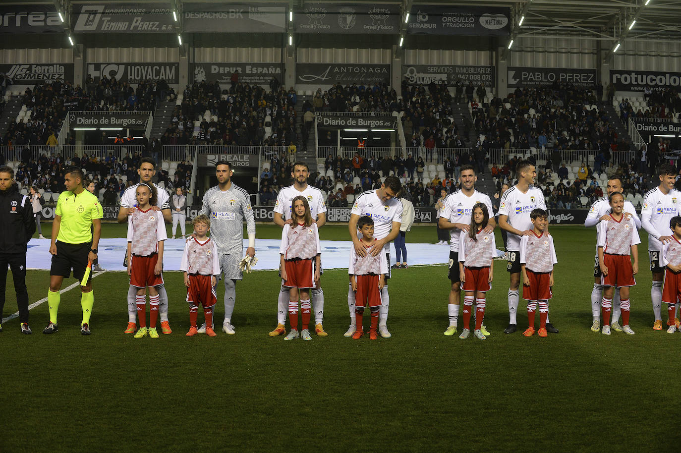 Punto insuficiente para Burgos CF y SD Ponferradina en El Plantío