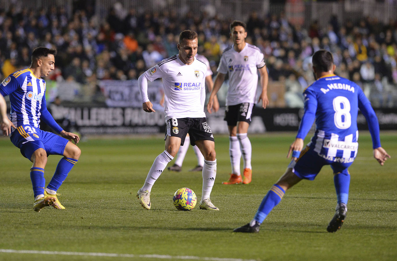 Punto insuficiente para Burgos CF y SD Ponferradina en El Plantío