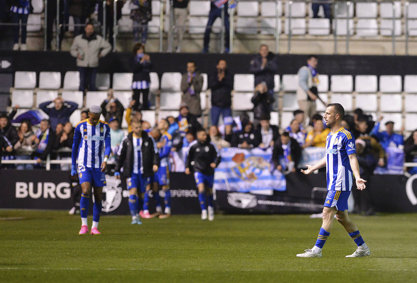 Punto insuficiente para Burgos CF y SD Ponferradina en El Plantío