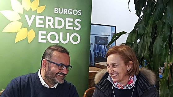 José María Elena y María Isabel San Juan, cabezas de lista de Equo en Burgos
