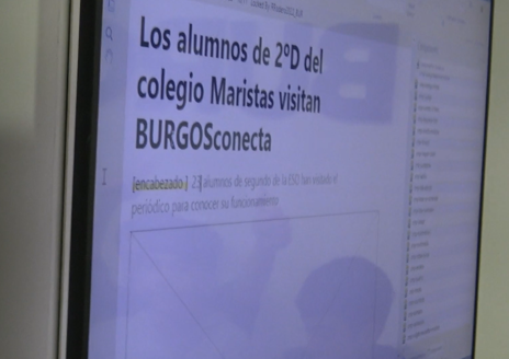 Imagen secundaria 1 - Alumnos del Liceo Castilla en BURGOSconecta. 