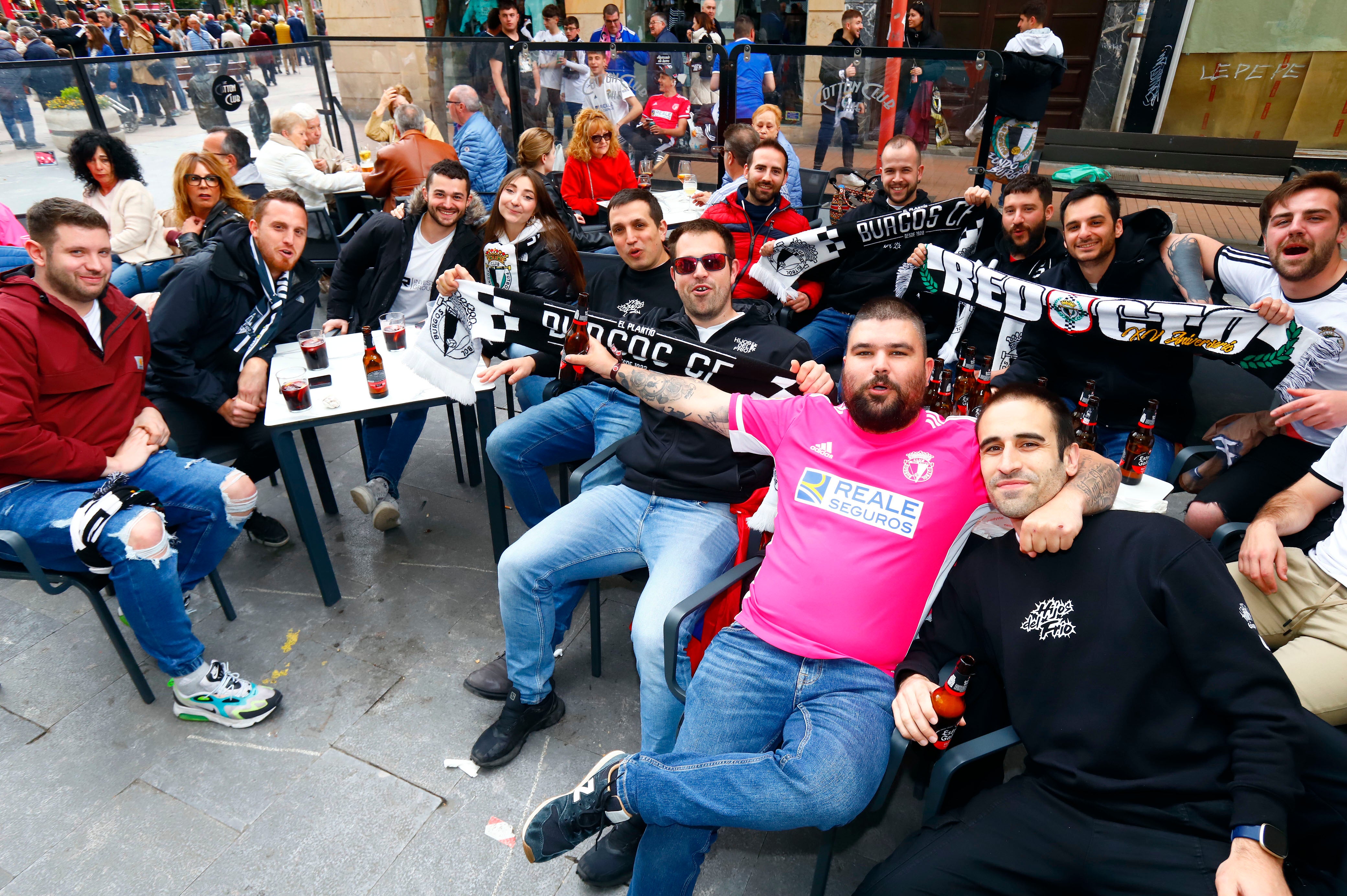 Las aficiones de Mirandés y Burgos comparten previa