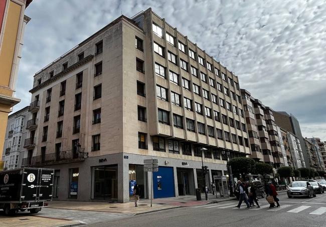 Lugar que ocupaba en la calle Vitoria la Fonda..