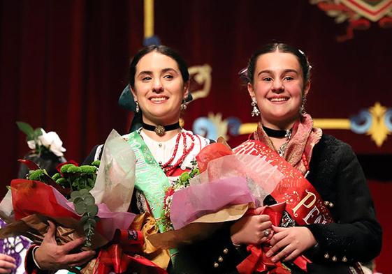 Eva Fiel León y Blanca Santamaría Pérez son las reinas Mayor e Infantil de Burgos 2023.