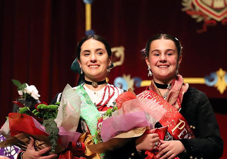 Eva Fiel León y Blanca Santamaría Pérez son las reinas Mayor e Infantil de Burgos 2023.