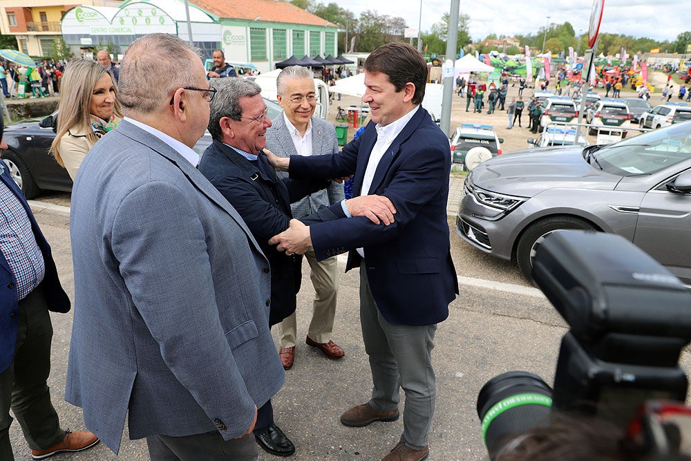 Inauguración de la Feria de Maquinaria Agrícola de Lerma