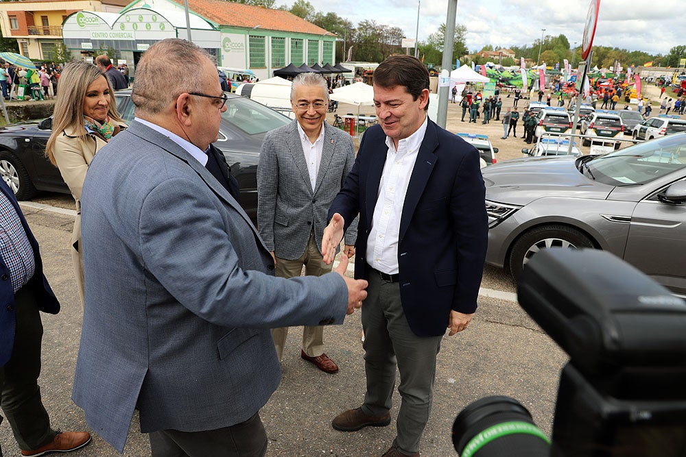 Inauguración de la Feria de Maquinaria Agrícola de Lerma