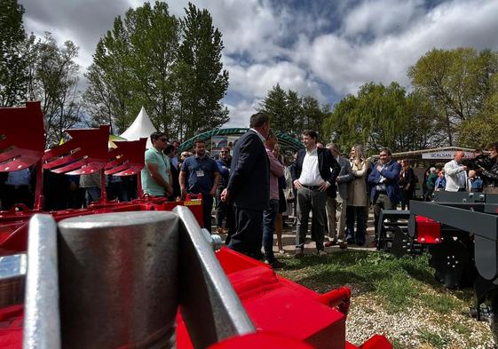 El presidente Alfonso Fernández Mañueco ha inaugurado la Feria de Lerma.