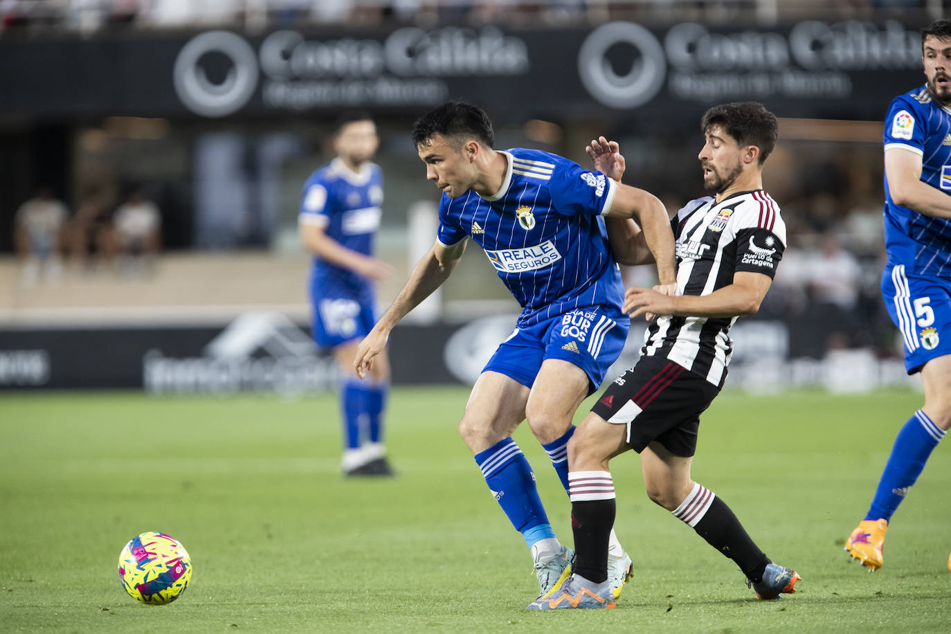 El Burgos CF empata en Cartagena y se despide de luchar por el ascenso