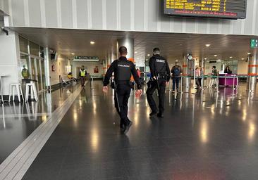 Sorprenden a un joven saltando las vías del tren en Burgos y acaba detenido por infringir la ley de extranjería