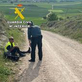 Auxilian a un peregrino que sufrió un accidente con un triciclo en Burgos