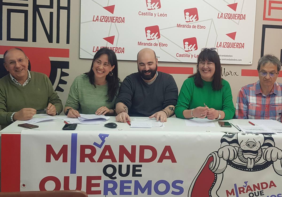 IU-Podemos presentan su programa electoral.