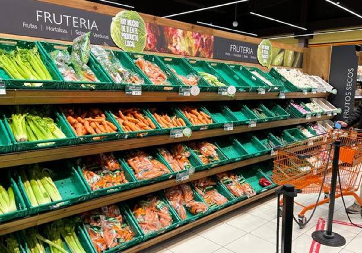 Los alimentos acumulan la mayor subida interanual en Burgos.