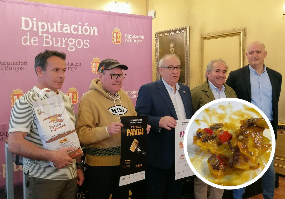 Presentanción del I Campeonato de Tortilla de Patatas de Burgos.