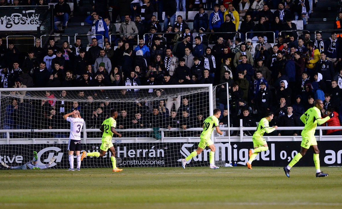 El Leganés golea al Burgos