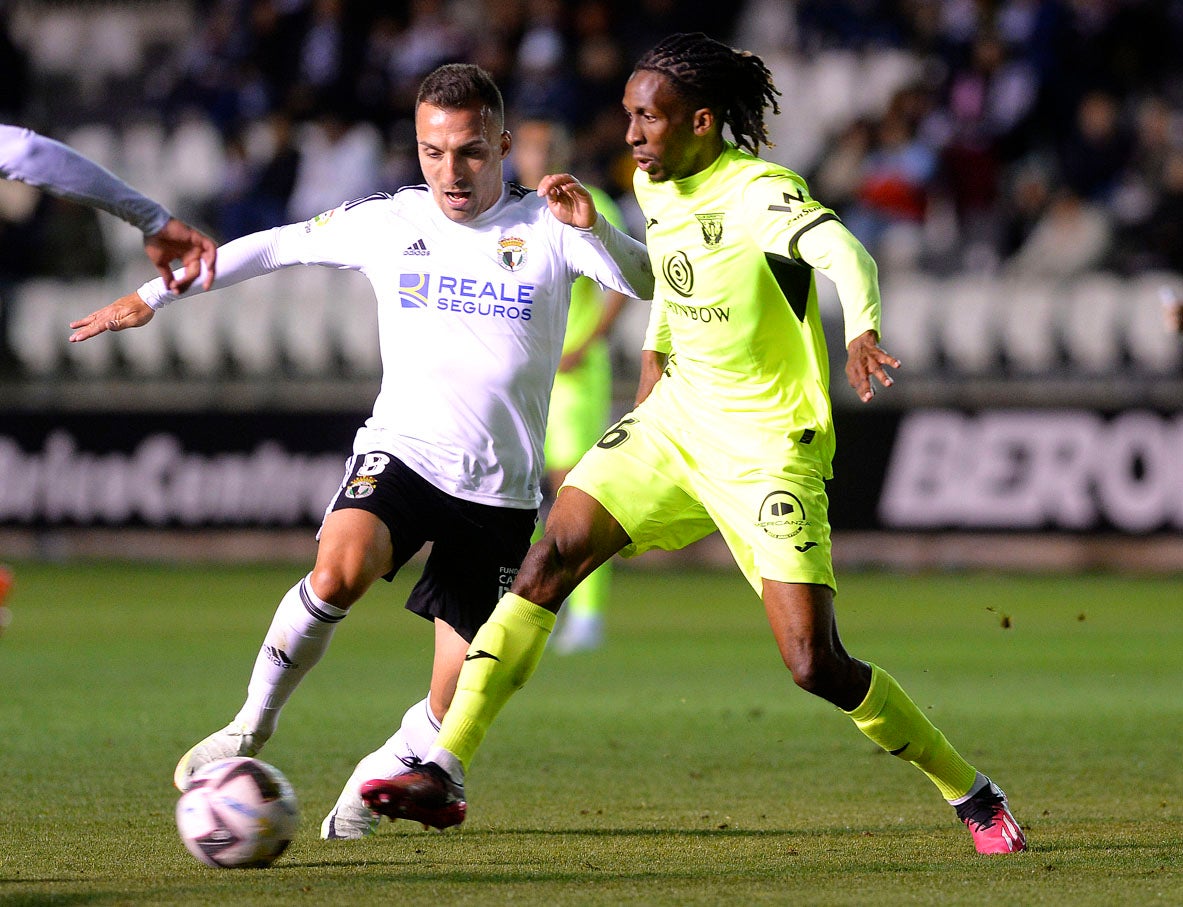 El Leganés golea al Burgos