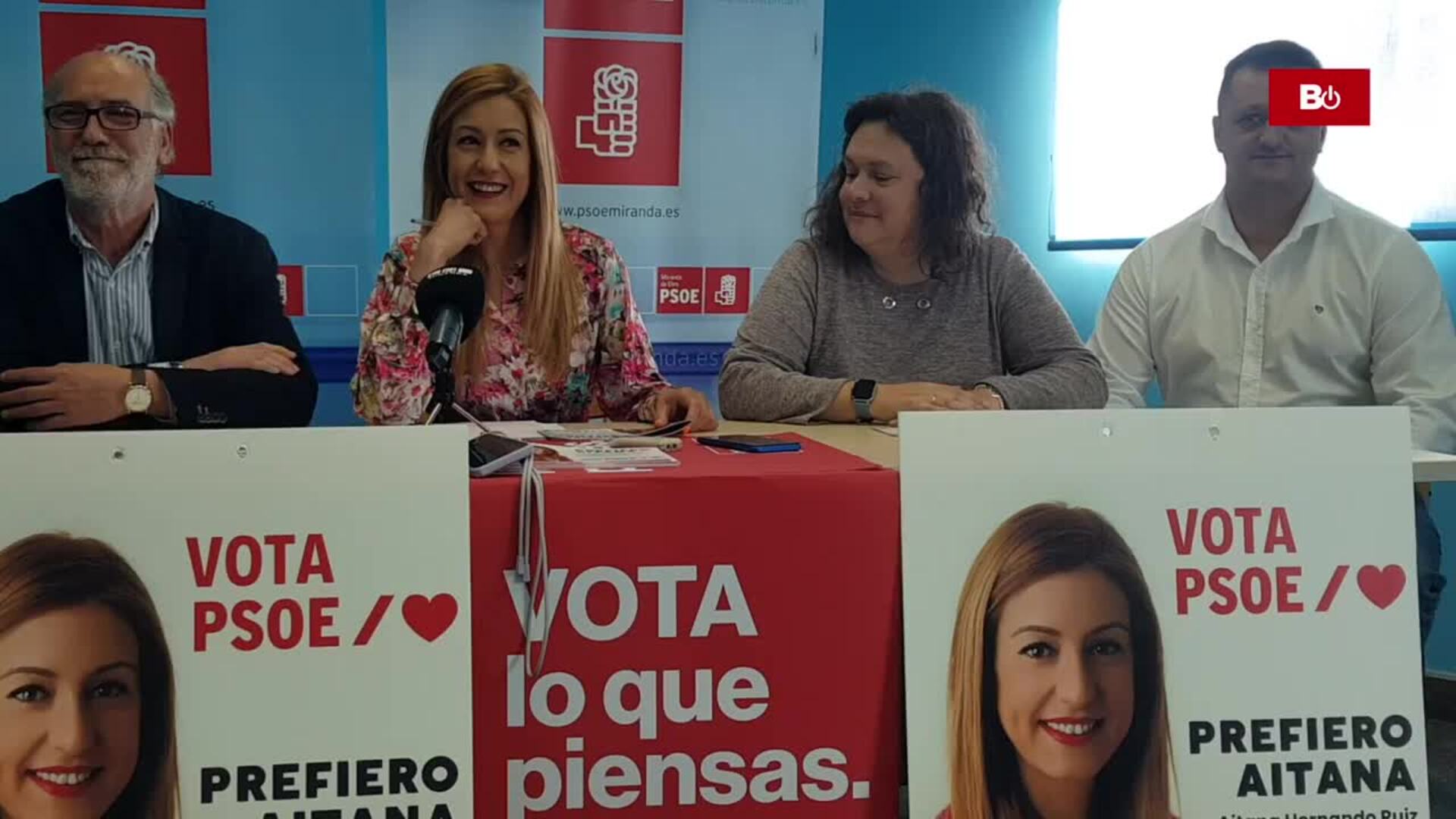 El PSOE de Miranda de Ebro presenta su programa electoral