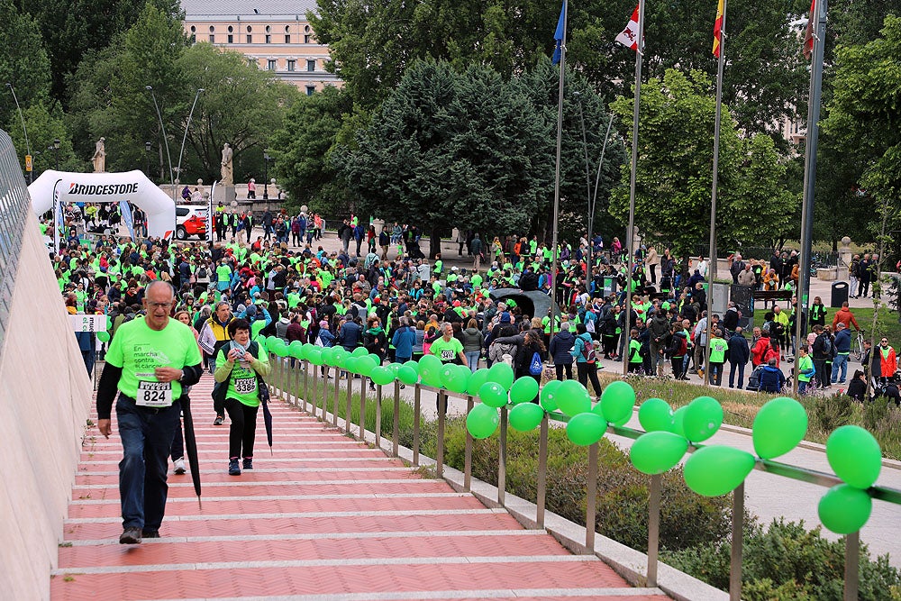 Más de 5.000 burgaleses marchan contra el cáncer