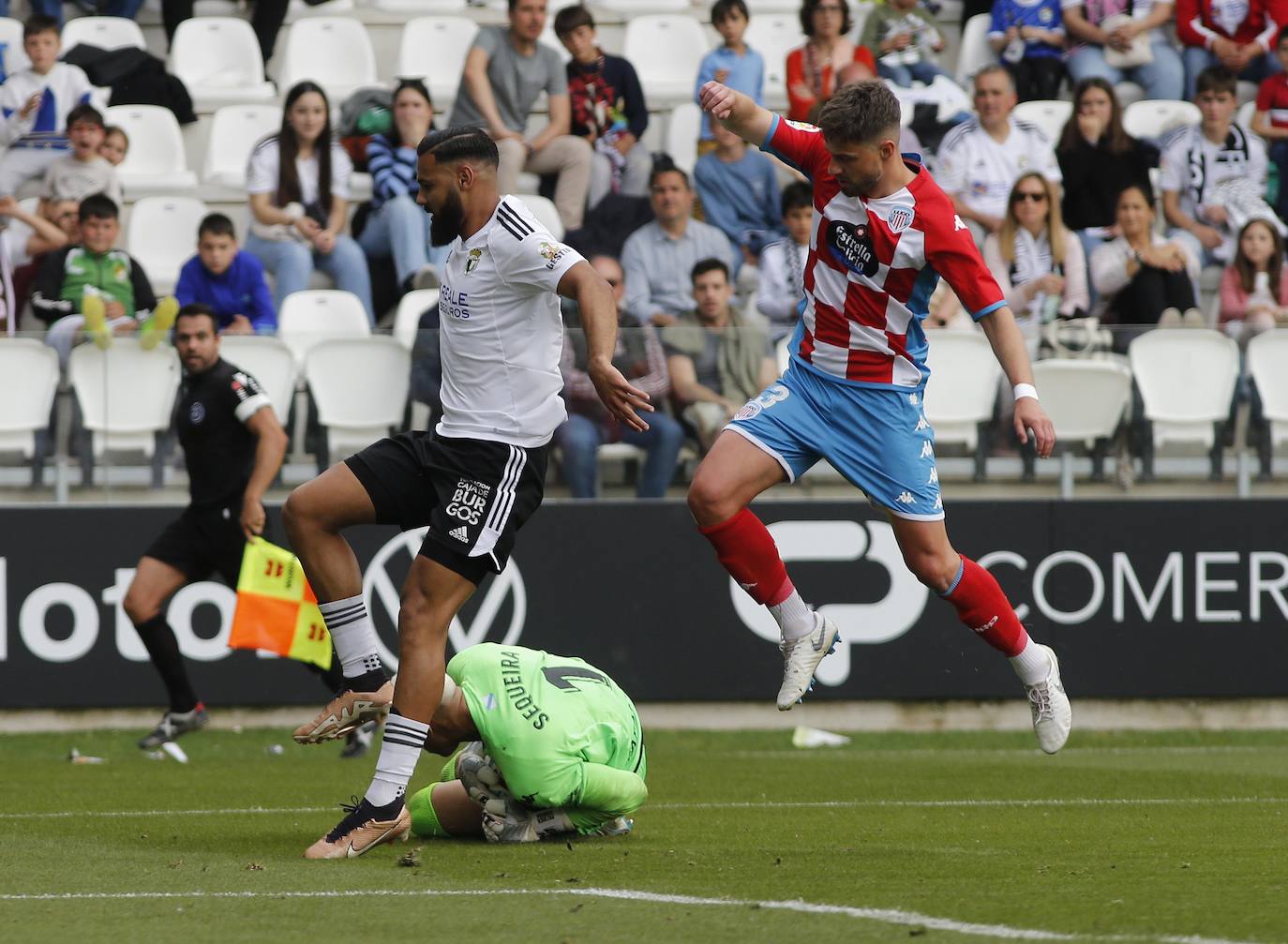 El Lugo se cuela en la despedida de Calero