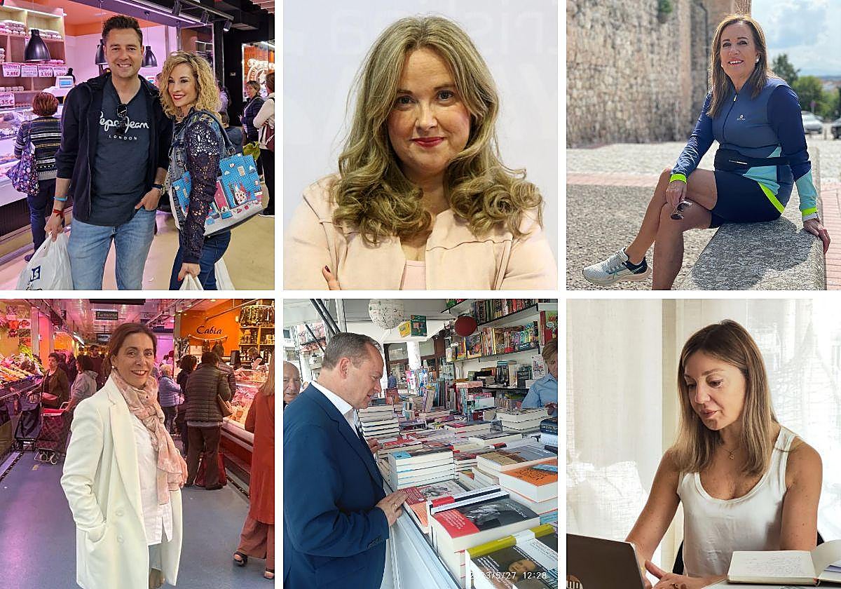 Daniel de la Rosa, Charo Pérez y Marga Arroyo pasan la jornada de reflexión de forma relajada.