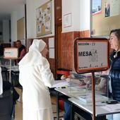 Villamedianilla, primer colegio electoral cerrado en Burgos