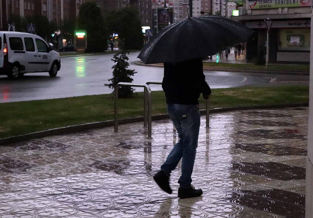 La Aemet prevé la llegada de lluvias de cierta intensidad a Burgos.