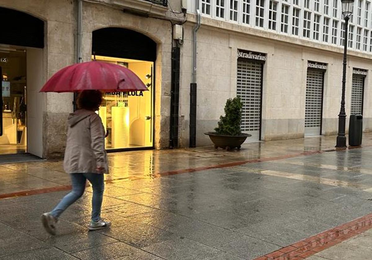 Fin de semana de lluvias en Burgos