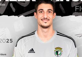 Álex Sancris, nuevo fichaje del Burgos CF.