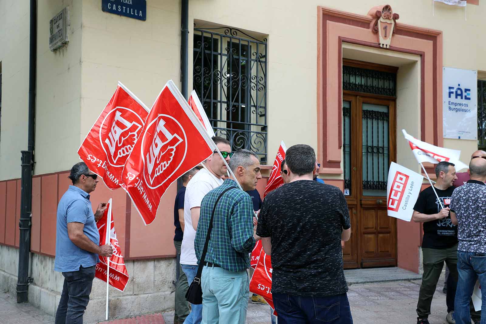 El metal protesta en las calles por su nuevo convenio