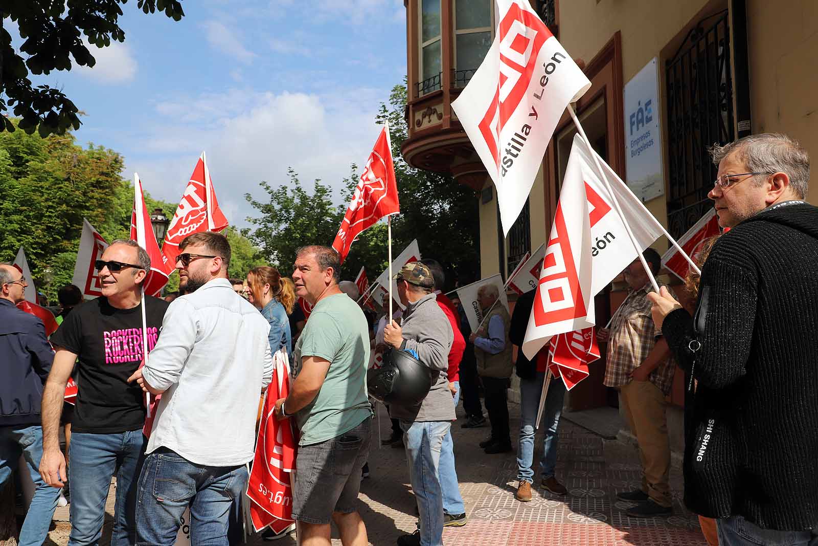 El metal protesta en las calles por su nuevo convenio