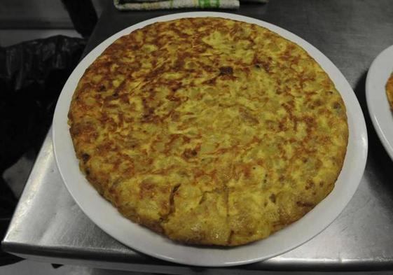 Tortilla de patata.