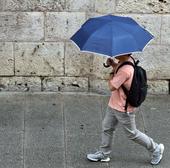 Las tormentas dejan en un día toda la lluvia que cayó en mayo en Burgos