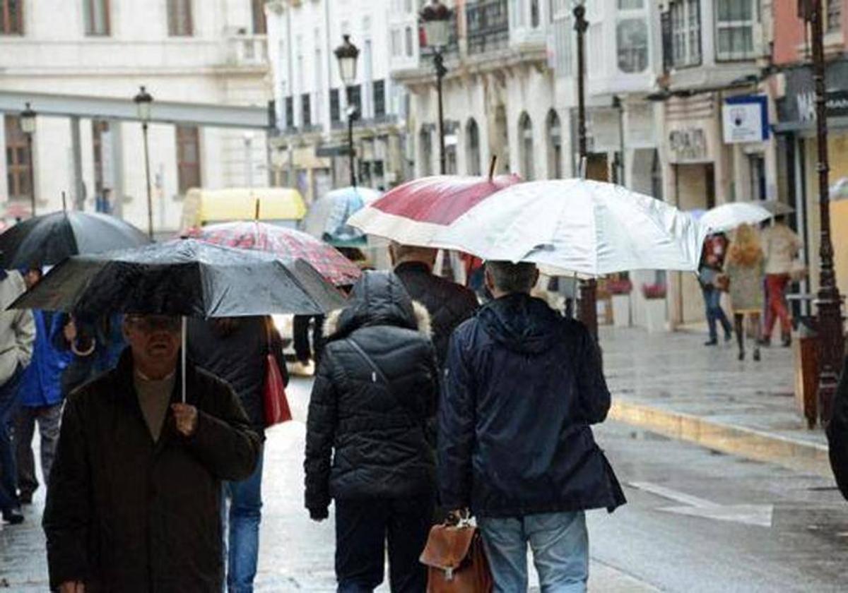 Las lluvias continuarán en Burgos esta semana.