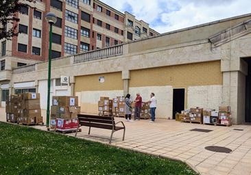 Burgos envía un cargamento de más de 2.000 kilos de ayuda para Ucrania