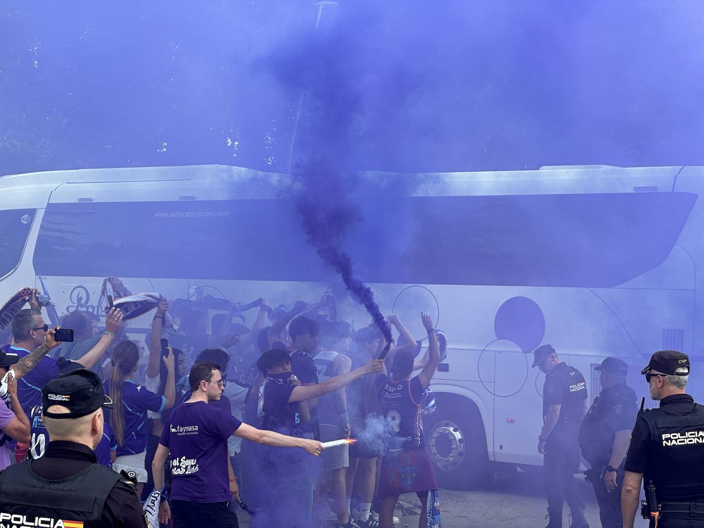 Ambientazo en la previa de la final entre Zunder Palencia y Hereda San Pablo