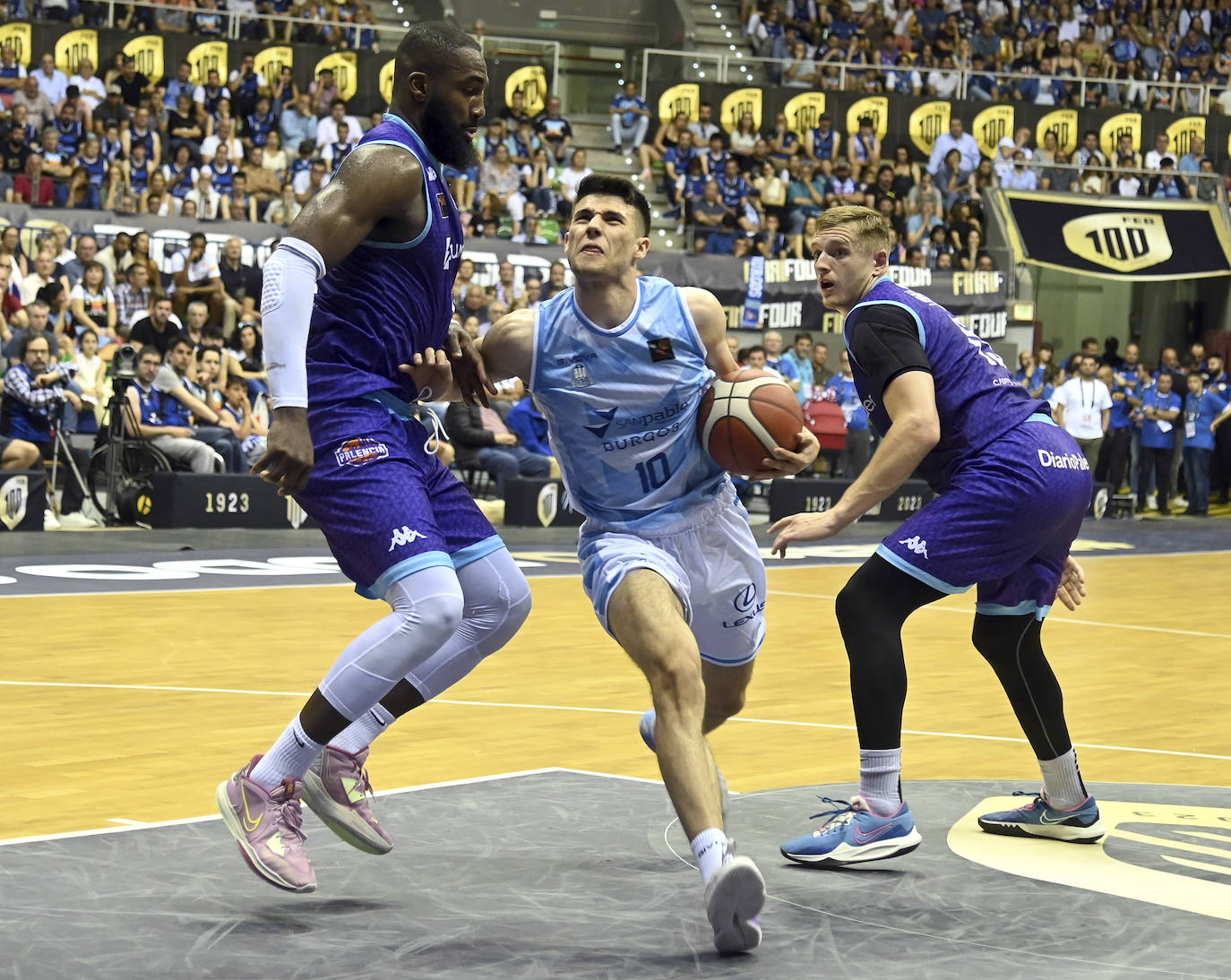 El San Pablo Burgos se topa con el Zunder Palencia en la final del ascenso a ACB