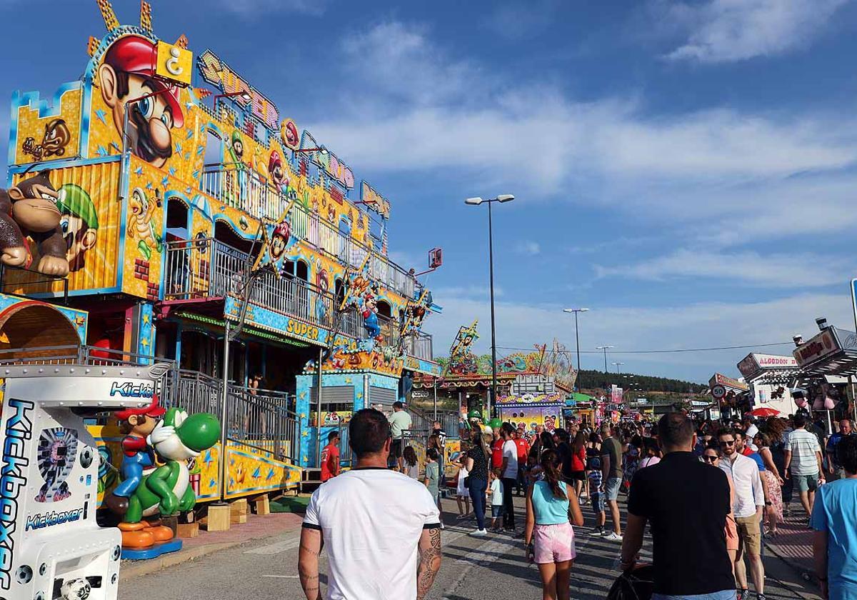 Las barracas están instaladas en Villatoro.