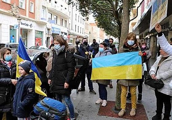 Refugiados uncranianos.