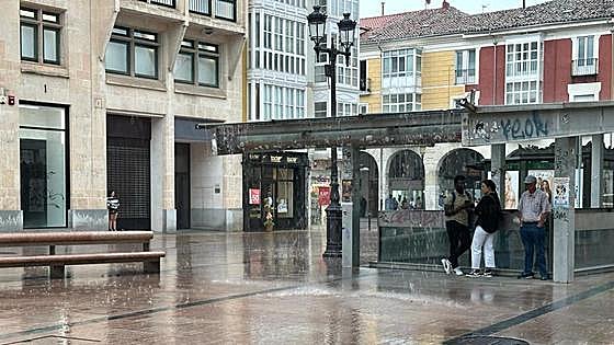 La Aemet vuelve a elevar a naranja el aviso por tormentas y lluvias en Burgos