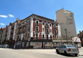 Edificio de la calle Progreso de Burgos.