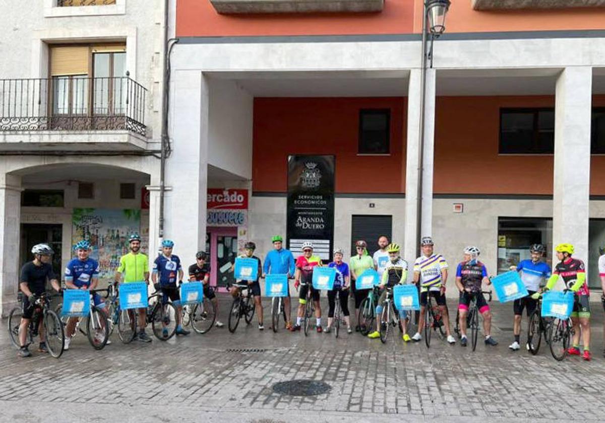 Ruta ciclista reivindicativa desde Aranda.