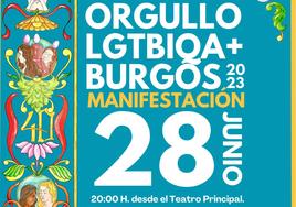 El colectivo LGTBI+ de Burgos se manifiesta para que no se de «ni un paso atrás en derechos humanos»