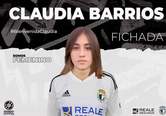 Claudia Barrios.