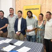 Sentir Aranda, Podemos-IU y Ciudadanos firman un acuerdo de gobernabilidad