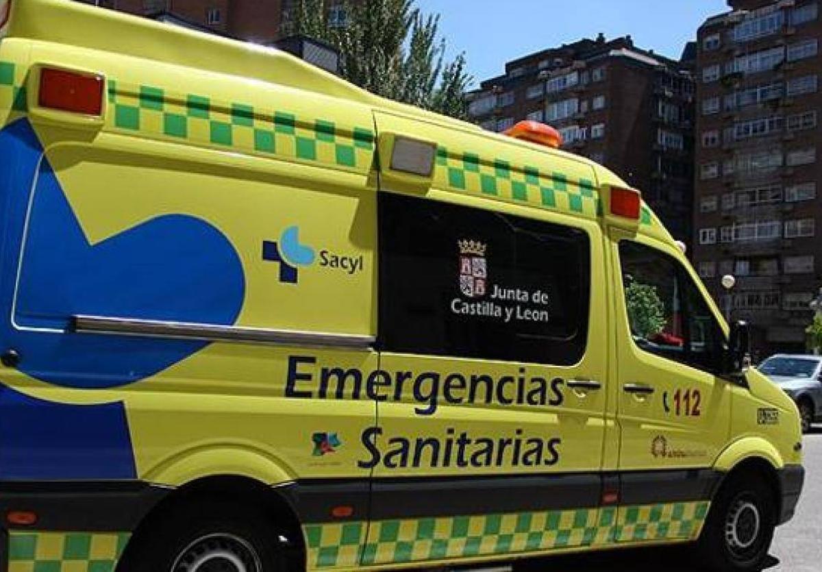 Ambulancia de Sacyl.