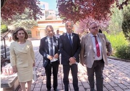 El consejero de Sanidad hoy en Aranda de Duero