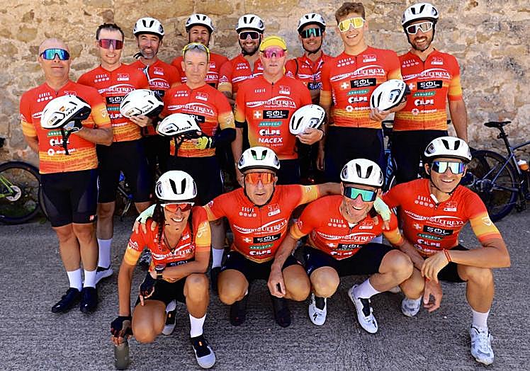 Corredores que participan en la prueba.